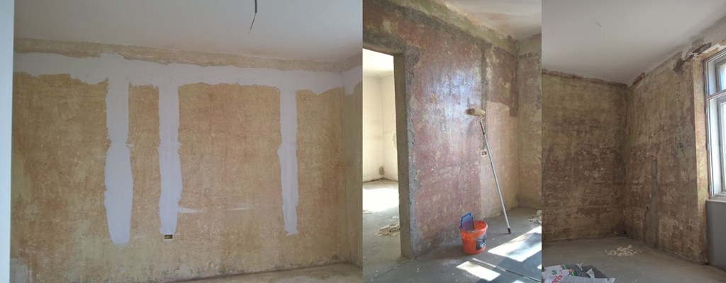 POPRAVILA ZIDOV IN ODSTRANJEVANJE STARE BARVE - LJUBLJANA PRULE